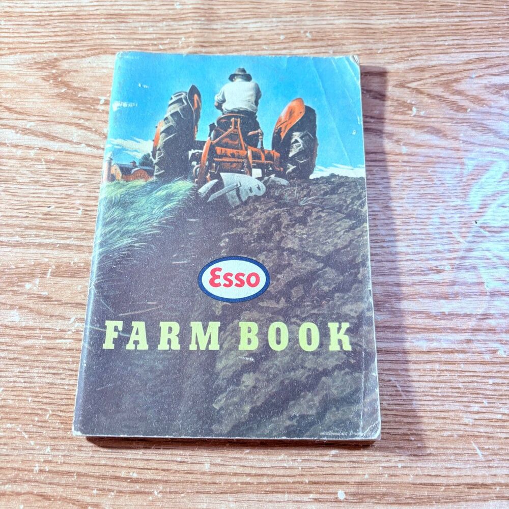 Esso Farm Book 1947 Softcover Staple Spine Dealer Farm Booklet
